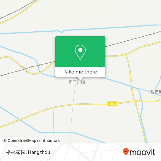 格林家园 map