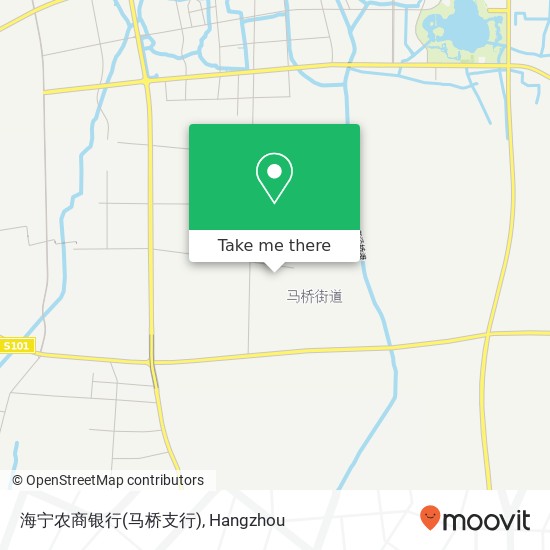海宁农商银行(马桥支行) map