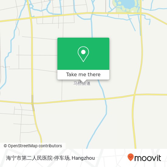 海宁市第二人民医院-停车场 map
