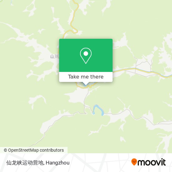 仙龙峡运动营地 map