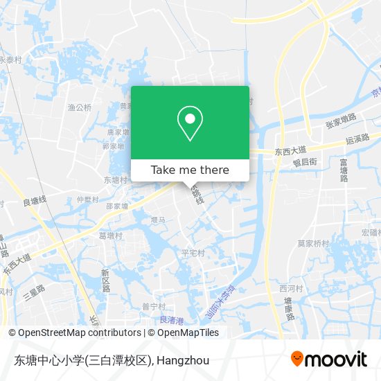 东塘中心小学(三白潭校区) map