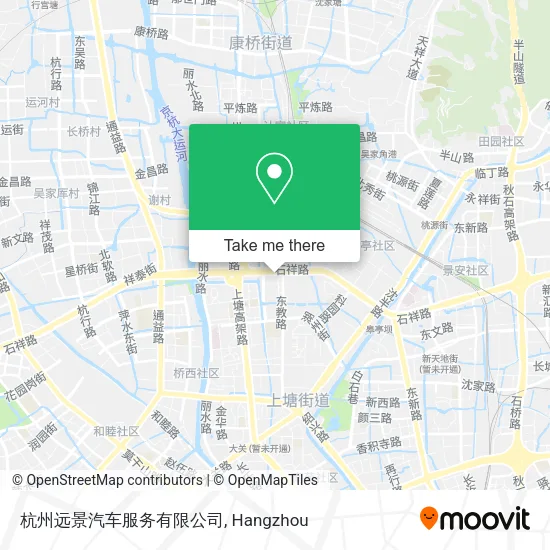 杭州远景汽车服务有限公司 map