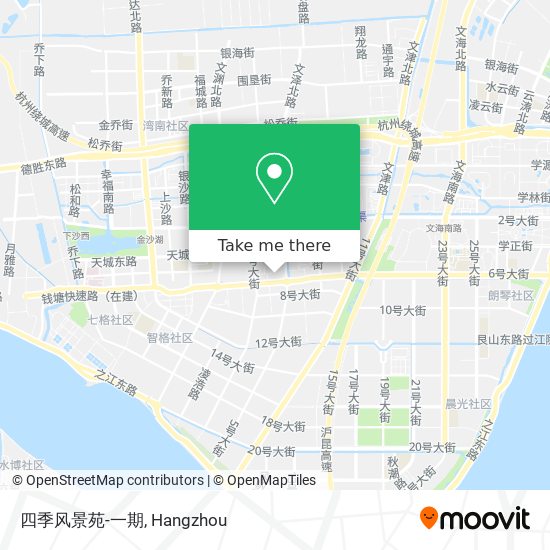 四季风景苑-一期 map