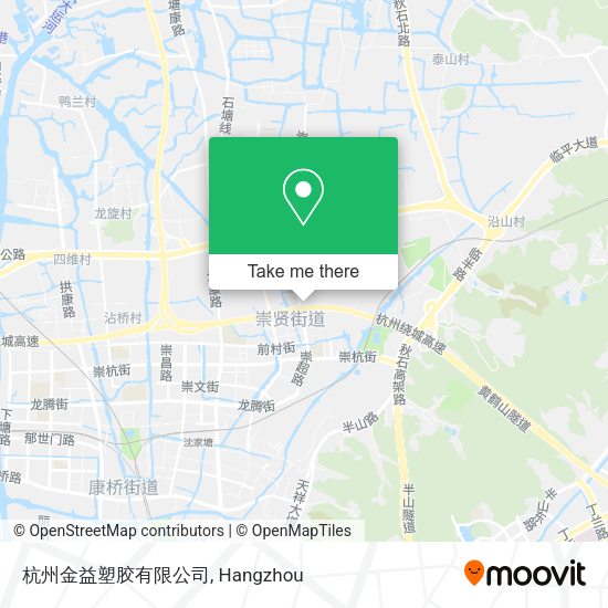 杭州金益塑胶有限公司 map