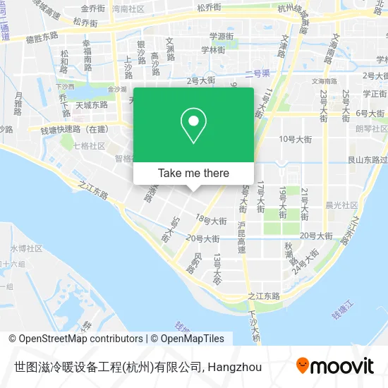 世图滋冷暖设备工程(杭州)有限公司 map
