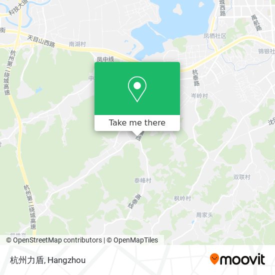 杭州力盾 map