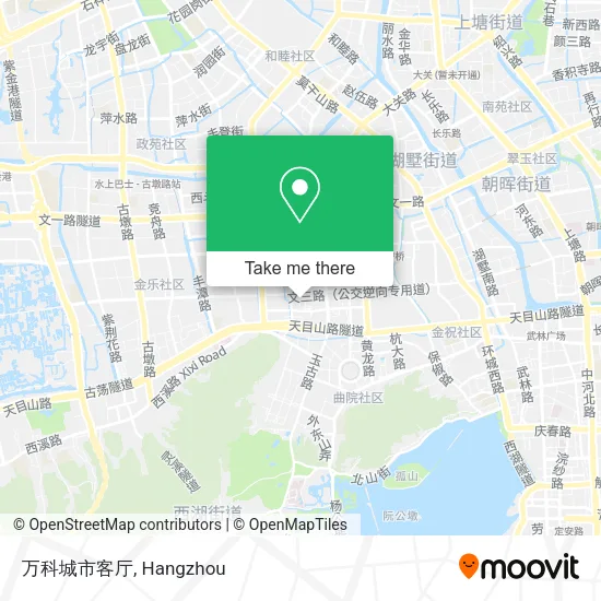 万科城市客厅 map
