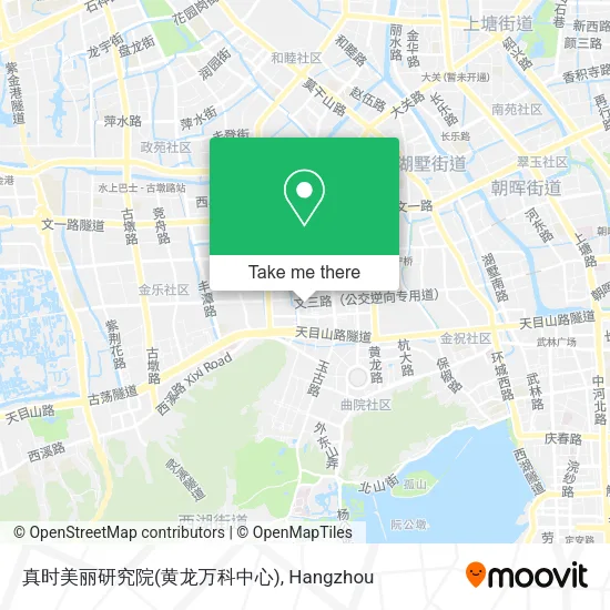 真时美丽研究院(黄龙万科中心) map
