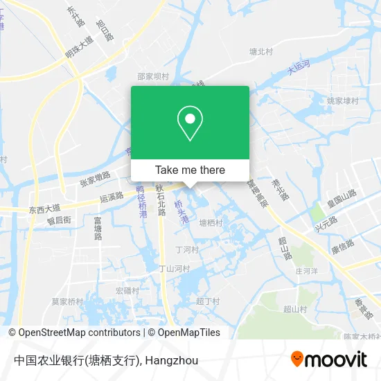 中国农业银行(塘栖支行) map
