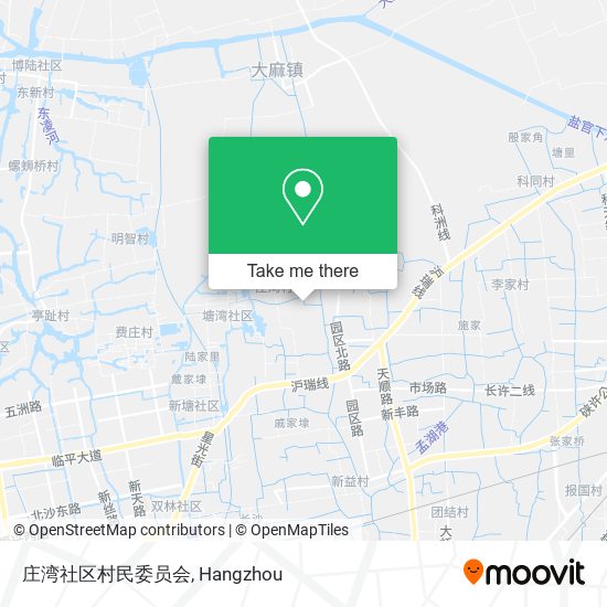 庄湾社区村民委员会 map