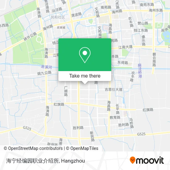 海宁经编园职业介绍所 map