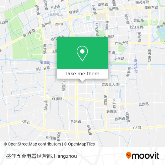 盛佳五金电器经营部 map