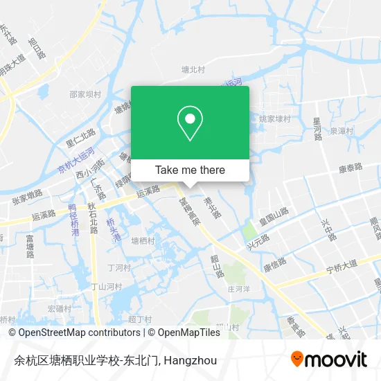 余杭区塘栖职业学校-东北门 map