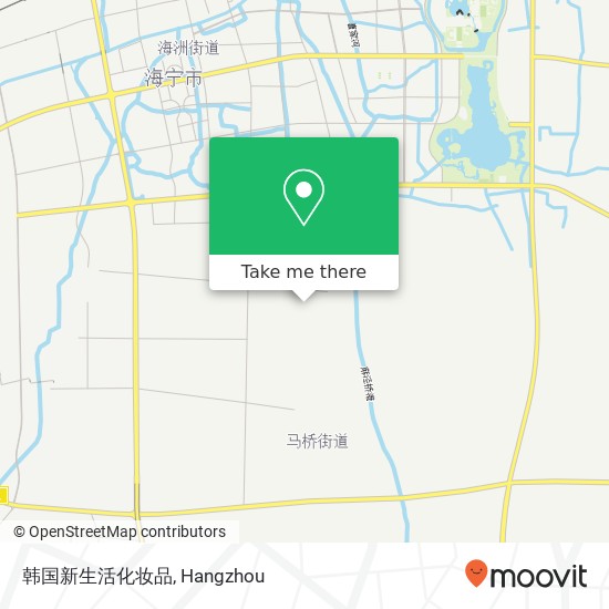 韩国新生活化妆品 map