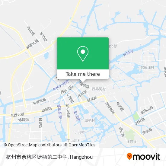 杭州市余杭区塘栖第二中学 map