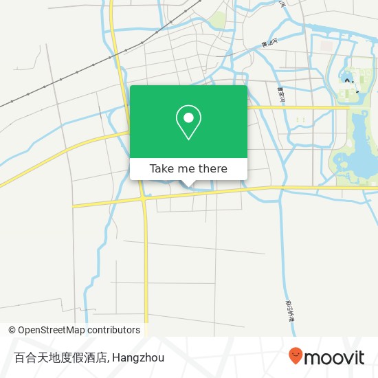 百合天地度假酒店 map