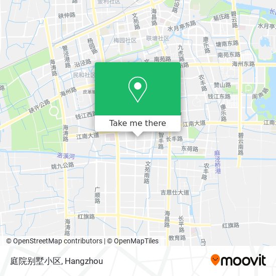 庭院别墅小区 map
