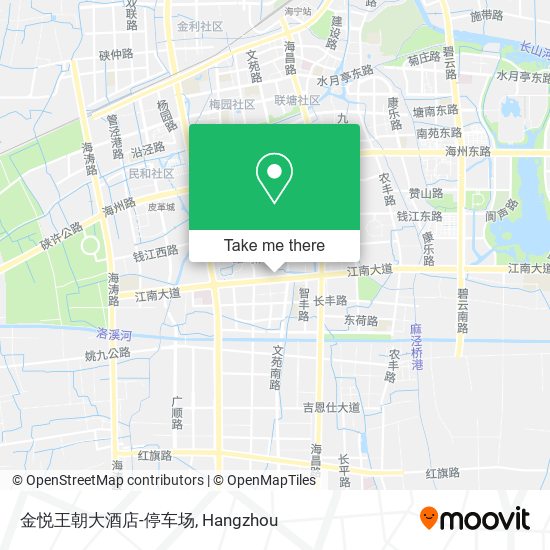 金悦王朝大酒店-停车场 map