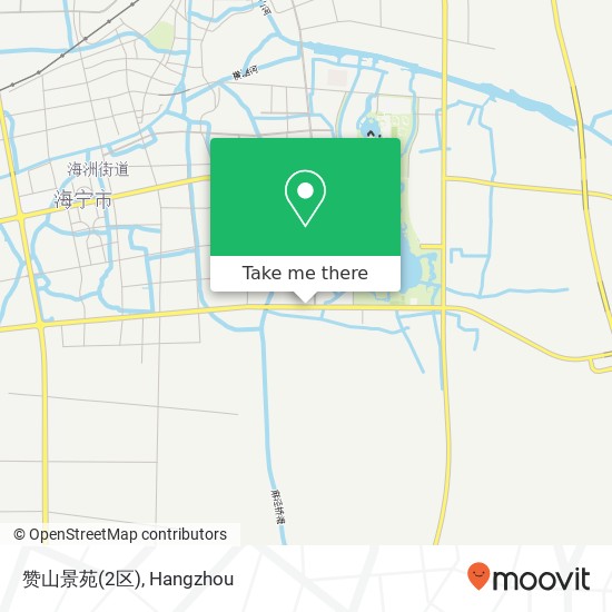 赞山景苑(2区) map