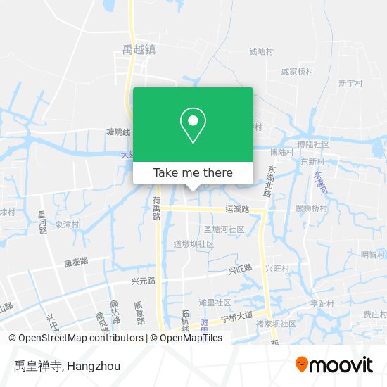 禹皇禅寺 map