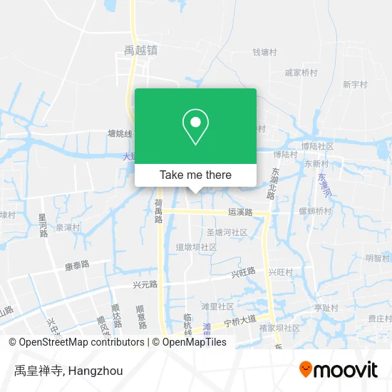 禹皇禅寺 map