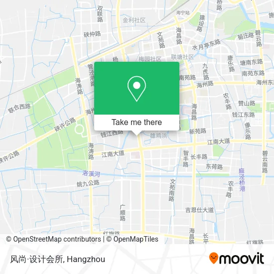 风尚·设计会所 map