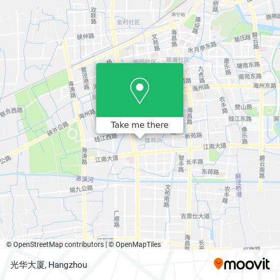 光华大厦 map