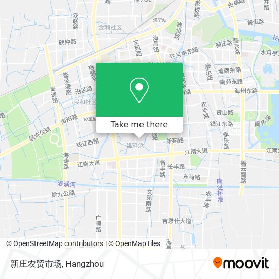 新庄农贸市场 map