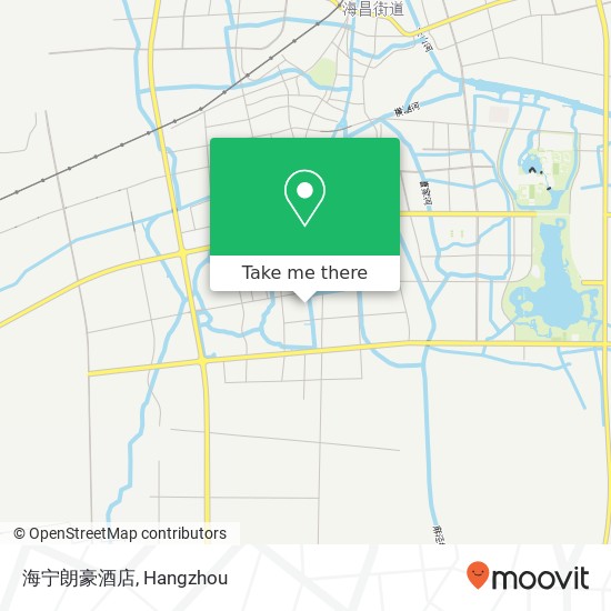 海宁朗豪酒店 map
