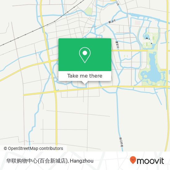 华联购物中心(百合新城店) map