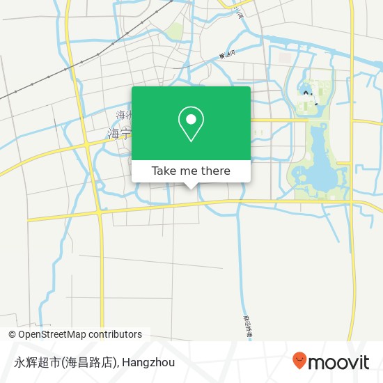 永辉超市(海昌路店) map
