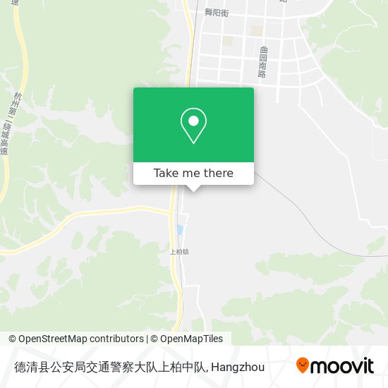 德清县公安局交通警察大队上柏中队 map