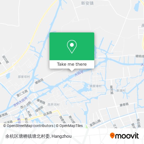 余杭区塘栖镇塘北村委 map