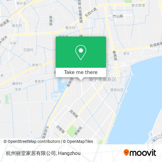 杭州丽堂家居有限公司 map