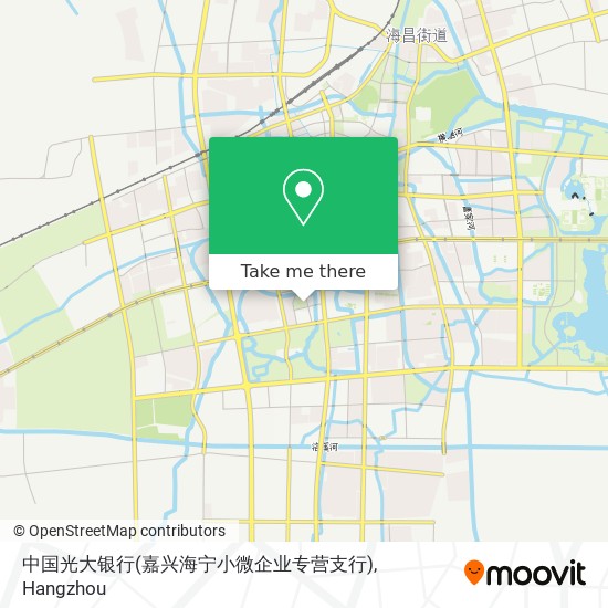 中国光大银行(嘉兴海宁小微企业专营支行) map