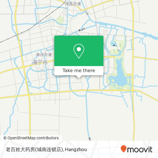 老百姓大药房(城南连锁店) map