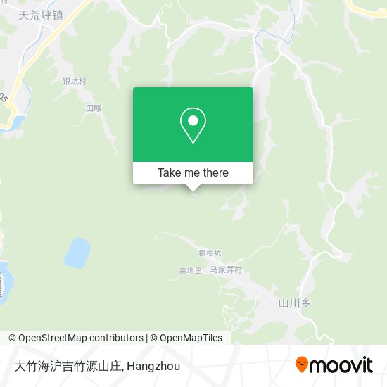 大竹海沪吉竹源山庄 map