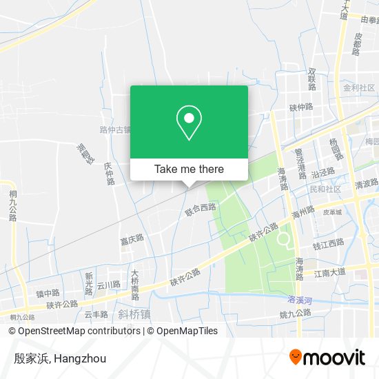 殷家浜 map