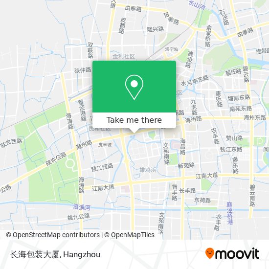 长海包装大厦 map