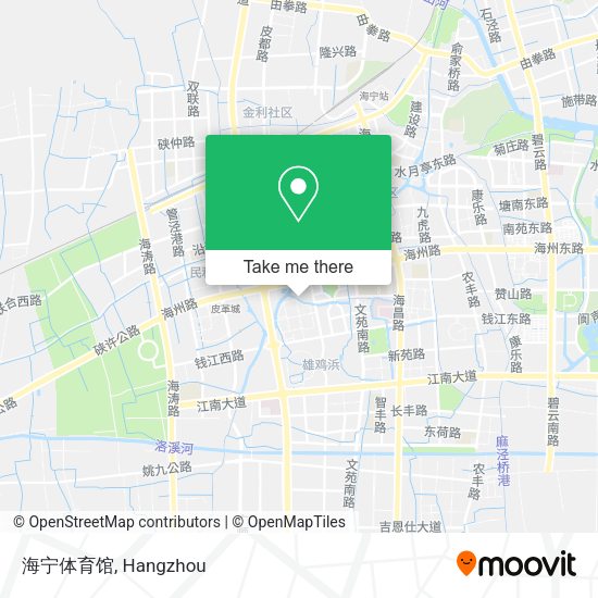 海宁体育馆 map