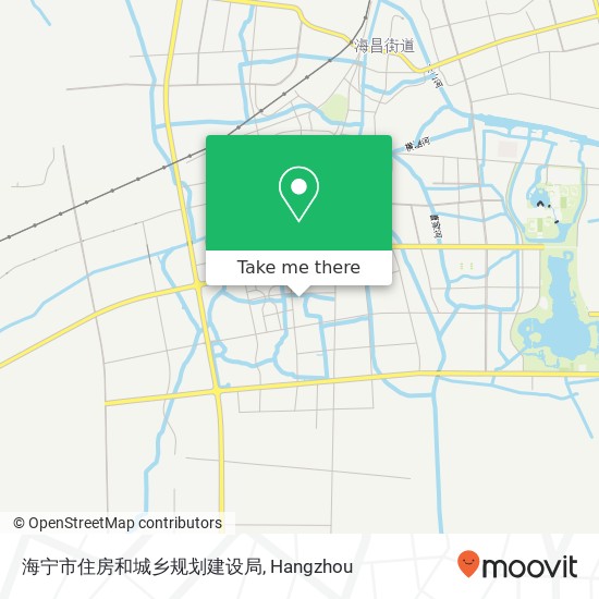 海宁市住房和城乡规划建设局 map