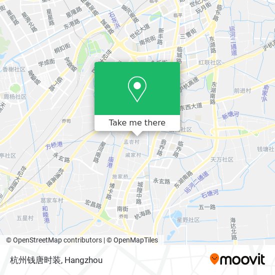 杭州钱唐时装 map