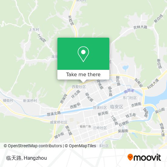 临天路 map