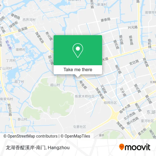 龙湖香醍溪岸-南门 map