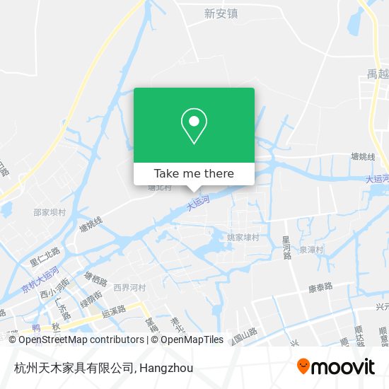 杭州天木家具有限公司 map