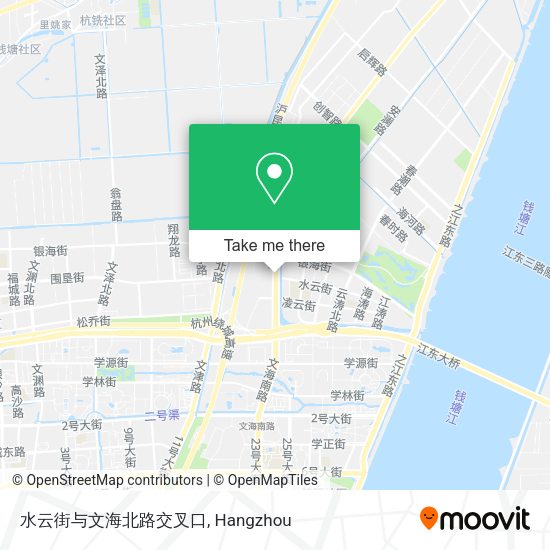 水云街与文海北路交叉口 map