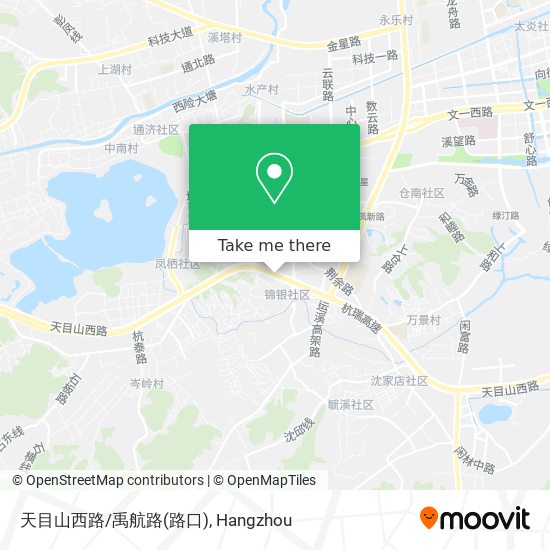 天目山西路/禹航路(路口) map