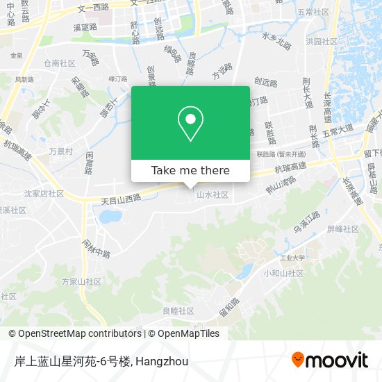 岸上蓝山星河苑-6号楼 map