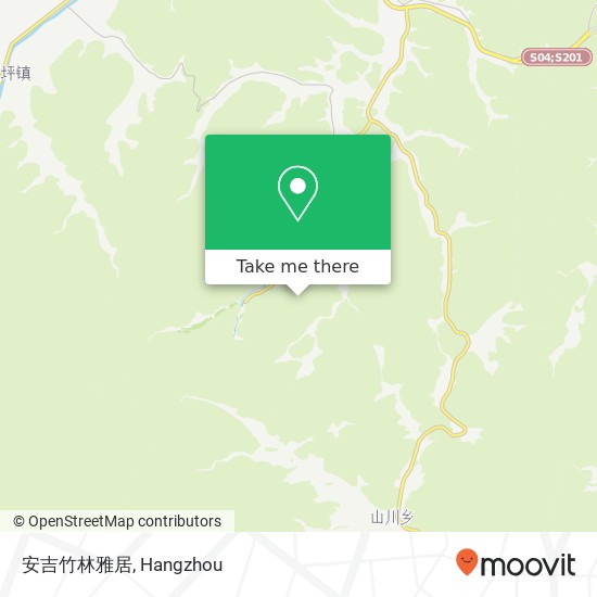 安吉竹林雅居 map
