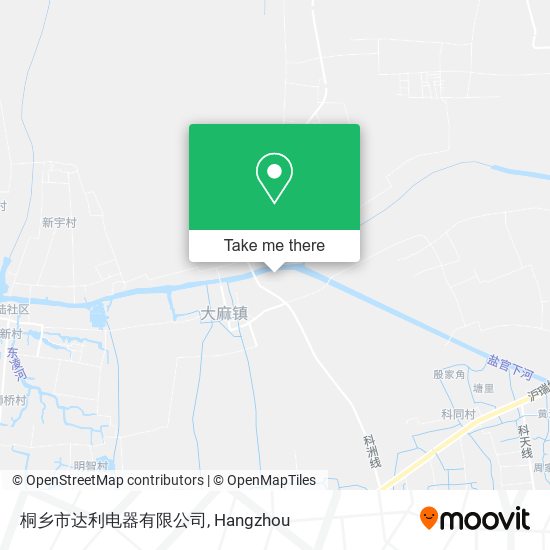 桐乡市达利电器有限公司 map